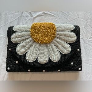 Mary Frances “Oopsy Daisy” beaded clutch